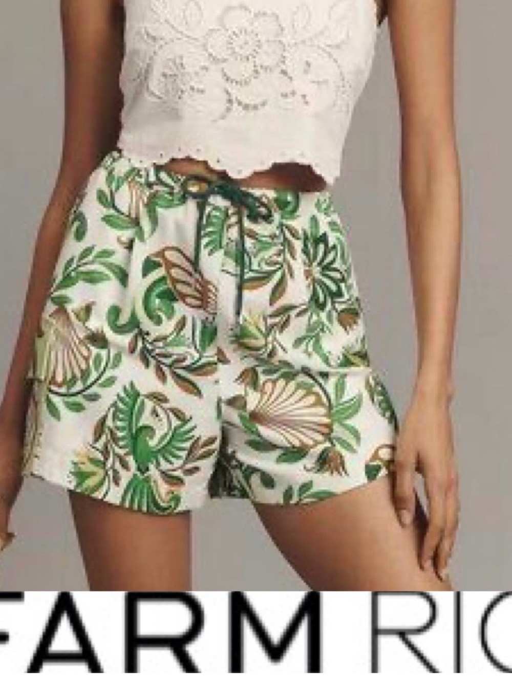 Farm Rio Wonderful Bouquet Shorts❤️ NWOT Size Small